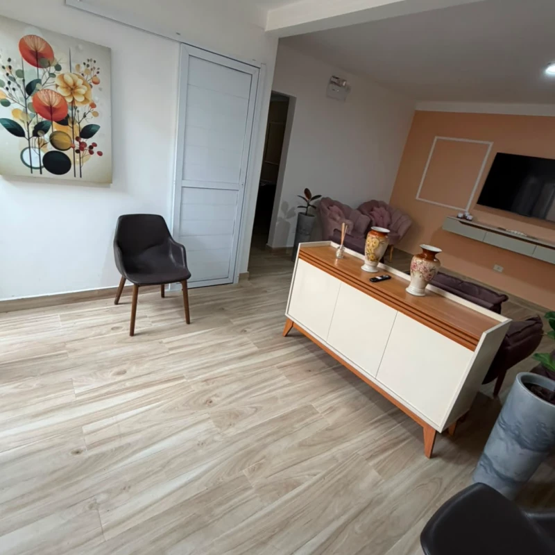 Sala de estar da casa
